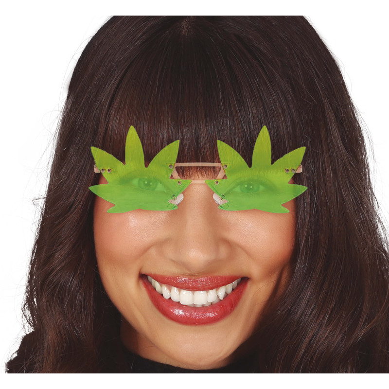 Zelené okuliare na marihuanu